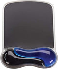 Kensington Duo Gel Mouse Pad with Wrist Rest, Ergonomic Wrist Support for Pain Relief, Comfortable Non-Skid Gel Pad for Computer, Laptop, Office & Home 9.6" x 7.6", Blue K62401AM by Unknown
