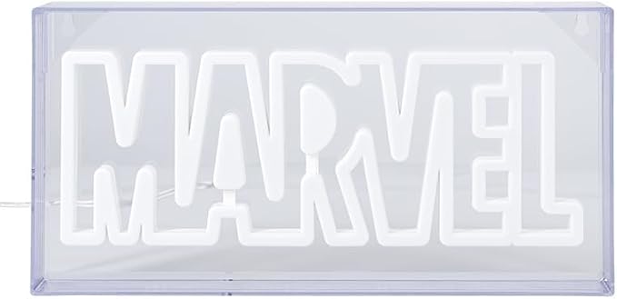 Paladone Marvel LED Neon Logo Light Sign - Wall Mountable or Free Standing - Offially Licensed Marvel Room Decor & Gift - Image 8