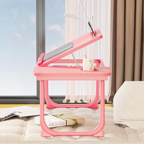 Laptop Desk for Bed, Adjustable Laptop Stand with 5 Different Angles - Image 6