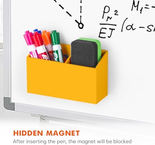 BEYGORM Magnetic Dry Erase Marker Holder for Whiteboard & Refrigerator - Image 4