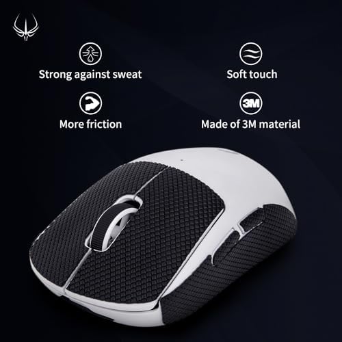 HOTLINEGAMES New 2.0 Anti Slip Mouse Grip Tape Compatible with Logitech G502 Wired / G502 Wireless Gaming Mouse Skins, Sweat Resistant, Cut to Fit,Easy to Apply, Professional Mice Upgrade - Image 2