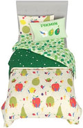Nintendo Pikmin Game Kids Bedding Set, Twin Size 5 Piece Comforter and Sheet Set with Sham, (Officially Licensed Product) by Franco by Franco