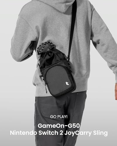 tomtoc Sling Crossbody Bag for Nintendo Switch 2/ Switch OLED Slim Case - Image 3