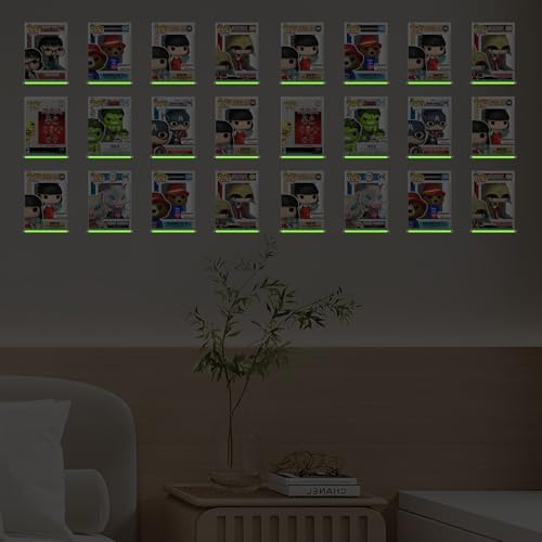 12-Pack Wall Shelves for Funko Pop Figures, Boxed or Unboxed, 5X4 Inches - Image 2