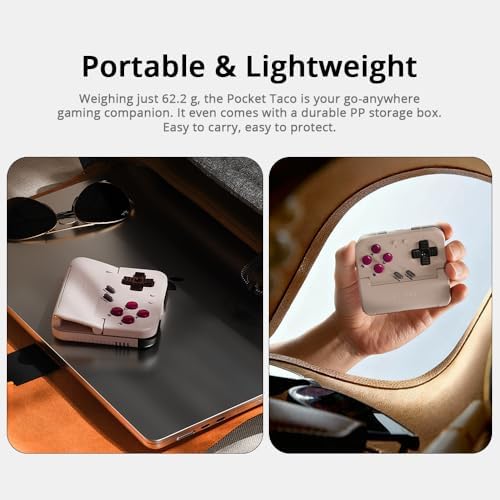 GameSir Pocket Taco Vertical Bluetooth Mobile Controller for Android,Handheld Mobile Gaming Controller, 600mAh Battery, Lightweight with Pass-Through Charging, Retro Arcade Gamepad - Image 4