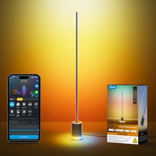 Govee Floor Lamp 3 with Luminblend+ Technology, 1000K-10000K Standing Lamp by Unknown