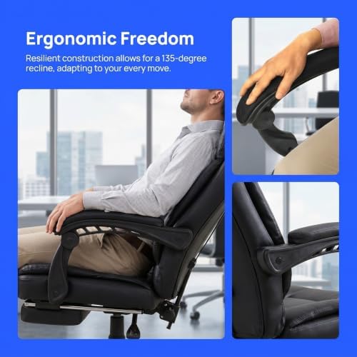 Generic 2Pcs Universal Office Chair Armrest Replacement Convenient Accessory Movable, 4 Holes, 37cmx6.5cmx28cm - Image 5