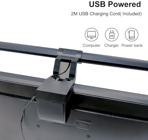 40cm Computer Monitor Lamp, No Screen Glare Light Bar Eye Caring USB Lamp - Image 6