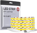 BTF-LIGHTING 5V USB COB LED Strip Lights 9.8FT Warm White 2700K by BTF-LIGHTING