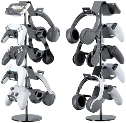 Controller Stand,5 Tier Headphone Holder for Classroom by Profession