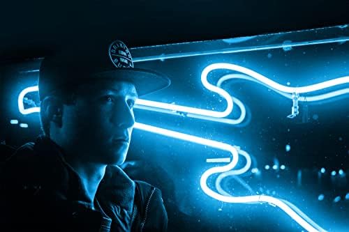 2PCS/10M/32.8FT/Ice Blue LED Rope Light - Flexible and Waterproof 12V Neon Strip with Mounting Accessories for Creative Indoor & Outdoor Lighting [Adapter Not Included] - Image 3