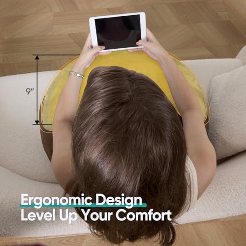 Reading Pillow for Gaming, Lap Desk Pillow Crochet Pillow Ergonomic Arm Support for Sitting in Bed or Couch, Pain Relief and Fatigue for Gaming, Reading, Crocheting, Playing & Working - Image 6