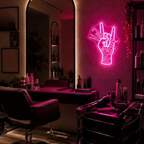 Neon Sign, Hair Salon Neon Signs for Wall Decor LED Sign Neon Light - Image 2
