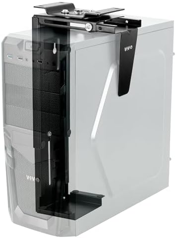 VIVO Black Under Desk and Wall Office PC Mount, MOUNT-PC01 by Unknown