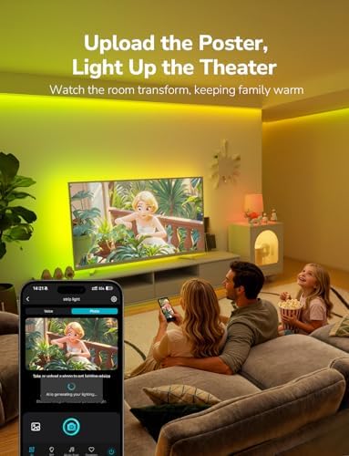 Lepro S1 AI Smart LED Strip Lights with IC 65.6FT 2.4G WiFi Bluetooth - Image 4
