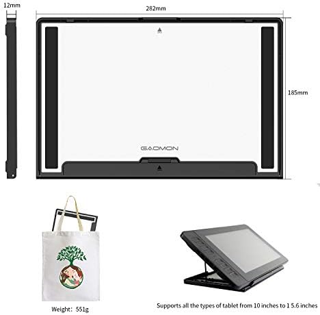 GAOMON GMS01 Universal Adjustable Tablet Stand PD1161/PD156PRO and Other Pads/Art Tablets/Books Less Than 12mm Thickness - Image 4