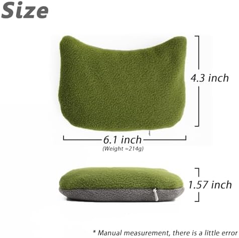 Large Mouse Wrist Rest Bean Bag, Ergonomic Mouse Support Pad Filled Ergo Beads for Computer, Laptop, PC Gaming (Green) - Image 7