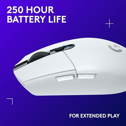 Logitech G305 Lightspeed Wireless Gaming Mouse - White - Image 4