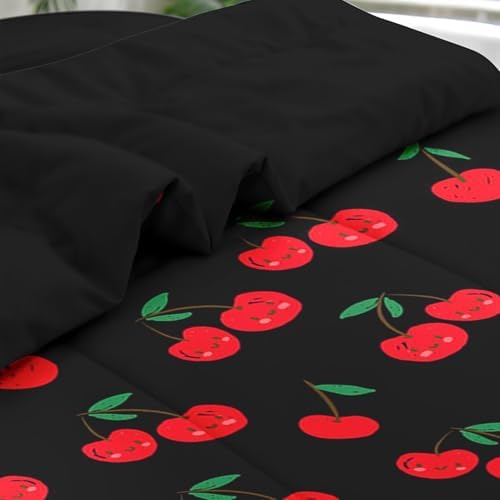 Pamnest Full Comforter Set with Sheets, 7 Pieces Cute Cartoon Bedding - Image 5