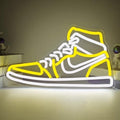 Sneaker Neon Sign Sports Shoe Neon Signs for Wall Dimmable LED Boys Neon Lights for Bedroom Man Cave Home Party Pub Neon Bar Sign Shoes Light up Signs Wall Decor (Yellow) by JianJungNeonSign