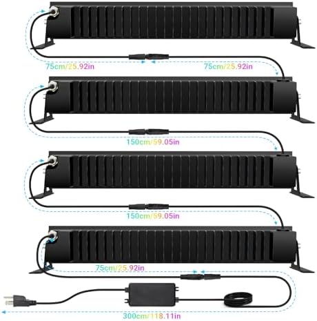 LED Stage Wash Light Bar 4Pack - Image 5