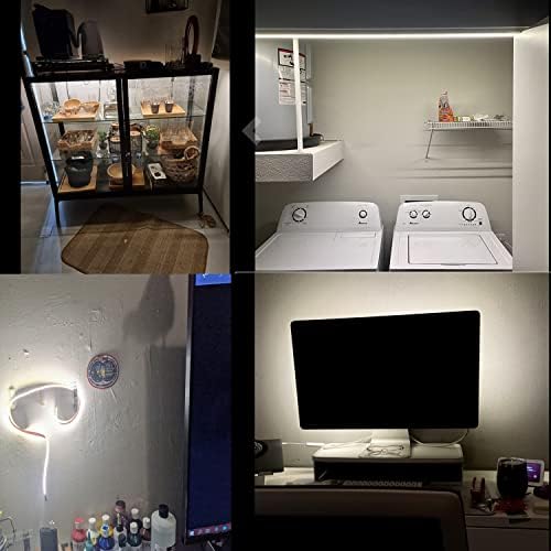 dephen 5V USB LED Light Strip 4.9ft, 4000K Daylight Under Cabinet Lighting - Image 6