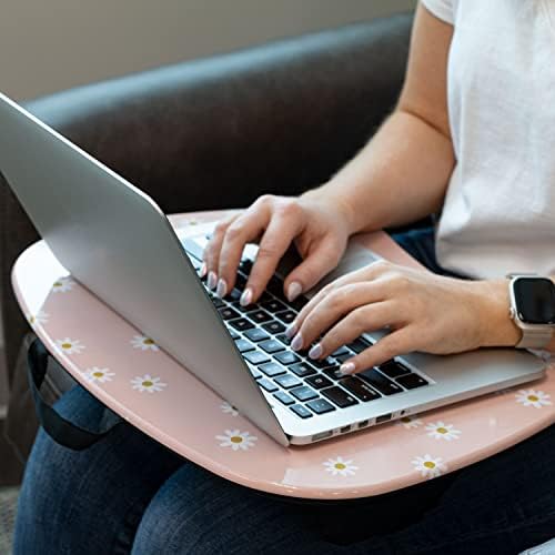LAPGEAR MyStyle Lap Desk – Pink Daisy, Fits 15.6” Laptops - Image 6