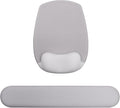 Wrist Rest for Keyboard and Mouse, Ergonomic Gel Computer Keyboard Wrist Rest with Memory Foam, Keyboard Wrist Support Pad for Long Hours of Work, Gaming, Studying-Relieve Wrist Pain (GD-Light Grey) by CFHYZAZNCL