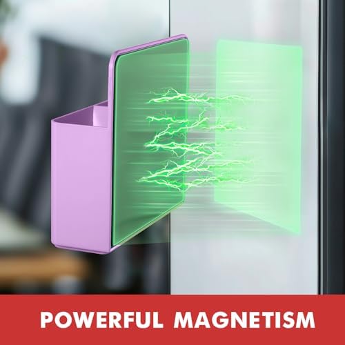 BEYGORM Plastic Magnetic Pen Holder, Powerful Magnet, 2 Pack - Image 3