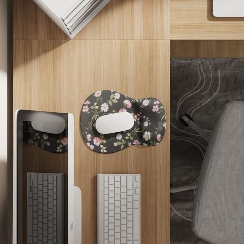 ErgoComfort Gel Wrist Rest Mouse Pad-Ergonomic Office Mousepad with Wrist Support-Non-Slip, Design Desk Accessories Mat for Home&Game Decor (08Floral Brust) - Image 2