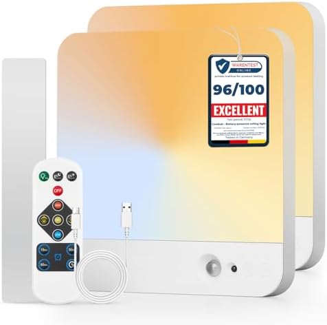Combuh Rechargeable Closet Lights Motion Sensored Wireless Renter Friendly by Combuh