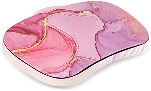 Lap Laptop Desk - Portable, Fits up to 15.6 inch Laptop, with Pillow Cushion, Media Slot, Anti-Slip Ledge, Ergonomic Cushion by Jasenna