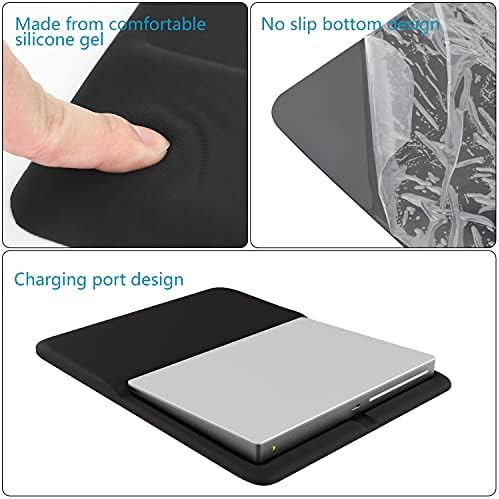 HONKID Wrist Rest for Magic Trackpad 2(MJ2R2LL/A, A1535), Black - Image 4