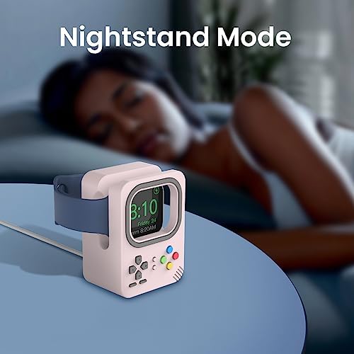 Delidigi Silicone Charger Stand Dock for Apple Watch All Series - Image 6