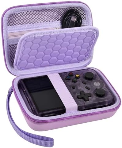 PAIYULE Travel Carrying Case for R36S RG353V RG353VS Handheld Game Console by paiyule