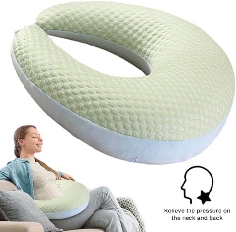 Reading Pillow for Gaming, Lap Desk Pillow for Sitting in Bed or Couch, Ergonomic Arm Support Pillows for Crochet, Crafting, Knitting,Playing & Working (23.6 * 22.8") - Image 5