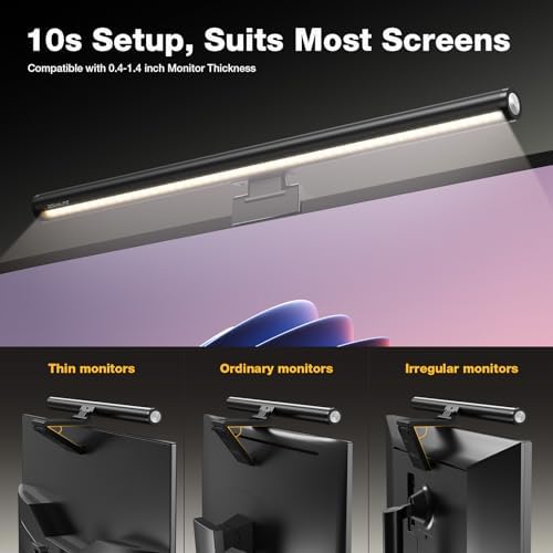 Douxlife Monitor Light Bar Eye-Care Computer Screen Lamp with Remote - Image 6