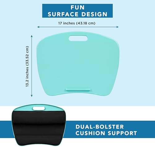 LAPGEAR Basic Lap Desk – Aqua Sky, Fits 15.6” Laptops - Image 6