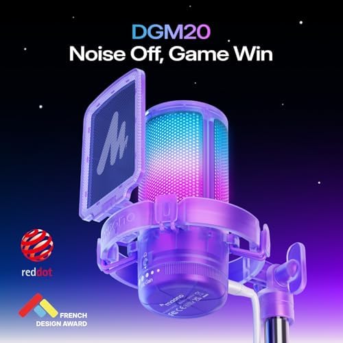 MAONO DGM20S USB Microphone for PC with Clear Voice & Noise Reduction - Image 2