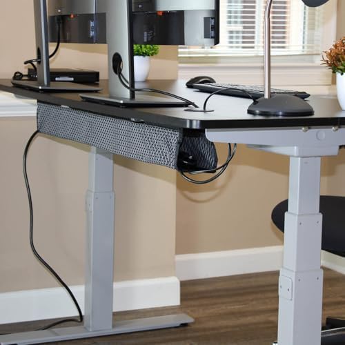 Perfect POSTURE Mesh Cable Management Tray Under Desk Cord Organizer - 38" - Image 6