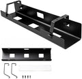 Under Desk Cable Management Tray 23.6" – Steel Wire Cable Holder Organizer for Work from Home, Office & Gaming Setup by Unknown