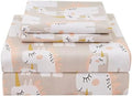 JSD Pink Unicorn Kids Sheet Set Twin Size, 3 Piece Girls Printed Microfiber Bed Sheets Deep Pocket by JSD