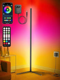 RIYO LED Corner Floor Lamp App Remote Control Music Sync Ambient Lamp by RIYO