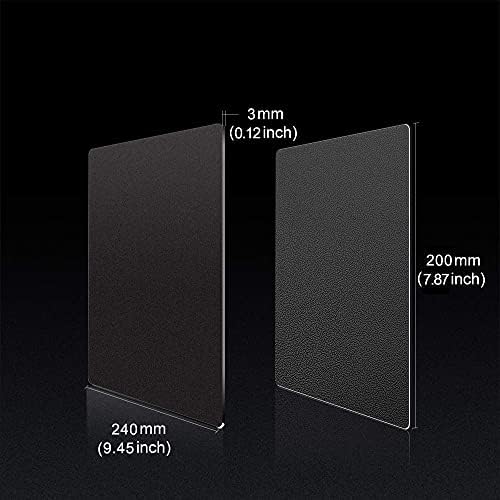 Metal Aluminum Mouse Pad, Office and Gaming Thin Hard Mouse Mat Double Sided Waterproof Fast and Accurate Control Mousepad for Laptop, Computer and PC,9.45 X 7.87 Inch,Black - Image 5