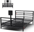 X Rocker Basecamp Full Size Gaming Bed, Rotating TV Mount with Vented Console Storage, Metal Mesh Frame with Slats, Amazon Exclusive, Black by XRocker