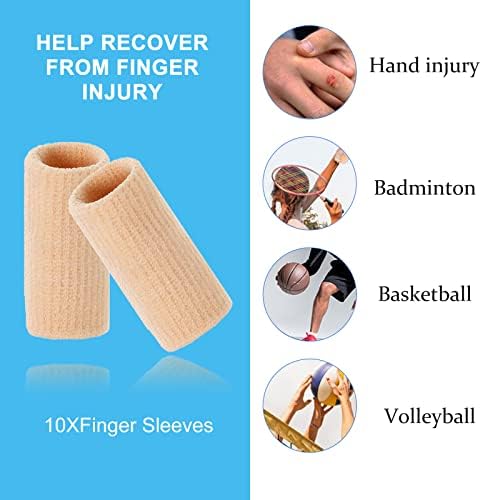 Finger Compression Sleeves, 10 Pcs - Image 3
