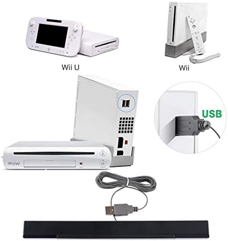 USB Sensor Bar for Wii, USB Wired Sensor Bar for Nintendo Wii and Wii U - Image 7