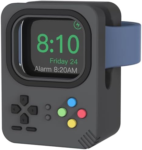 Delidigi Silicone Charger Stand Dock for Apple Watch All Series by Delidigi