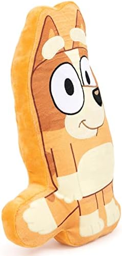 Jay Franco Bluey Bingo Shaped Decorative Pillow - Kids Super Soft Throw Plush Pillow - Measures 14 Inches (Official Bluey Product) - Image 2