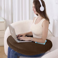 Reading Pillow for Gaming, Lap Desk Pillow Crochet Pillow Ergonomic Arm Support for Sitting in Bed or Couch, Pain Relief and Fatigue for Gaming, Reading, Crocheting, Playing & Working by AHUAWA